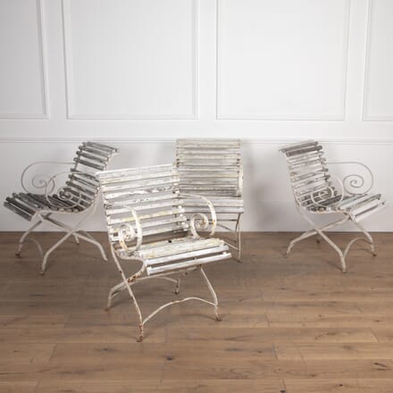 Set of Four 20th Century French Garden Chairs GA2026532