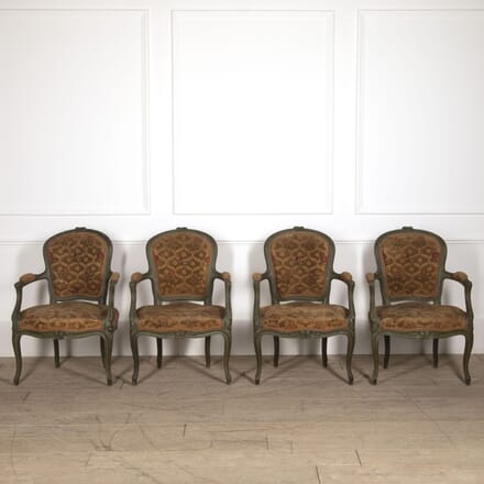 Set of Four Louis XV Revival Armchairs CH1520990