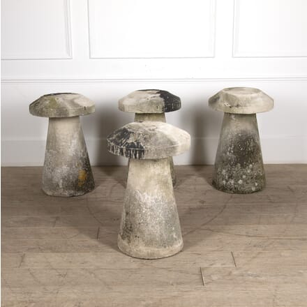Set of Four 19th Century Matched Staddle Stones DA5021429