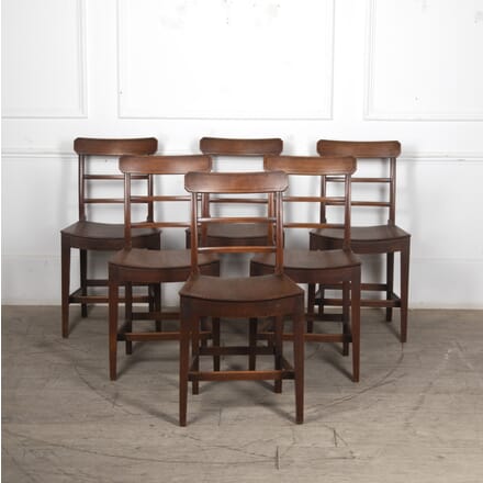 Set of Georgian Country Kitchen Dining Chairs CH2525286