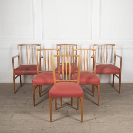 Set of Six Gordon Russell Dining Chairs CD7026761