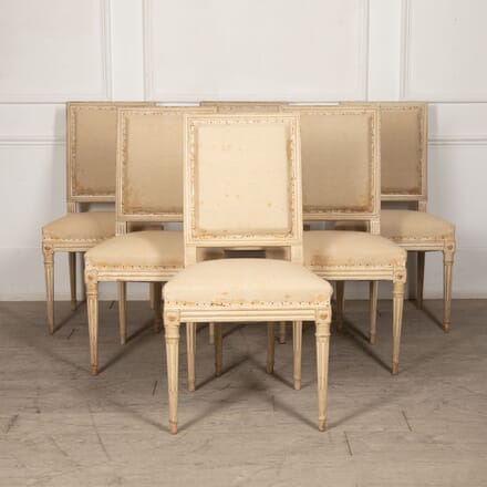 Set of Six Maison Jansen Dining Chairs CD4527236