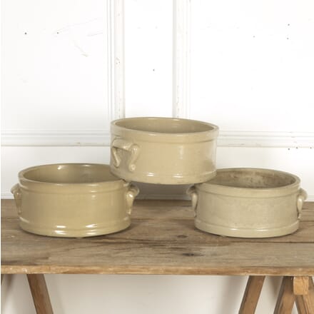 Set of Three 20th Century Stoneware Dishes/Bowls DA3620891