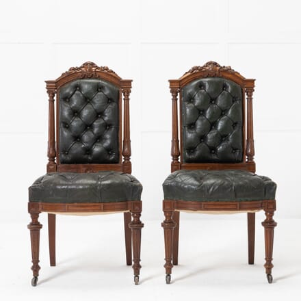Set of Twelve 19th Century English Oak Chairs CD0620956