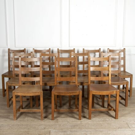 Set of Twelve Heals Dining Chairs CD0517851