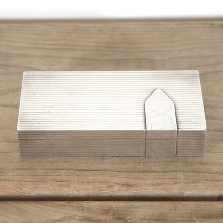 Silver-Plated Box by Maria Pergay DA3014162