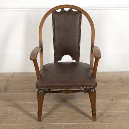 English Arts and Crafts Fire-side Chair CH4418778
