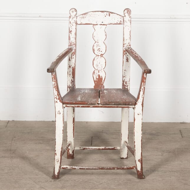Early 19th Century Swedish Stick Back Chair CH2030425