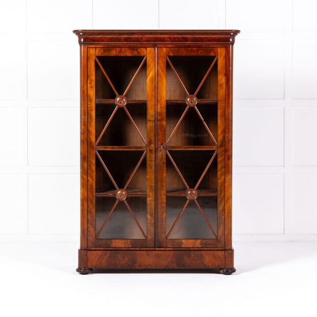 Small 19th Century French Mahogany Bookcase BU0631787