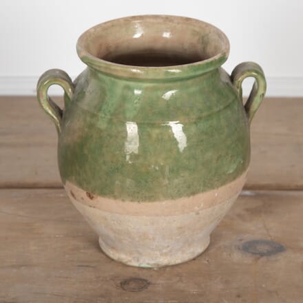 Small 19th Century Green Confit Pot DA7127471
