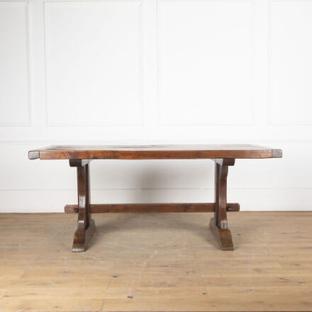 Small 19th Century Oak Refectory Table TD8533593