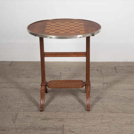 Small 20th Century Oval Games Table TC1530029