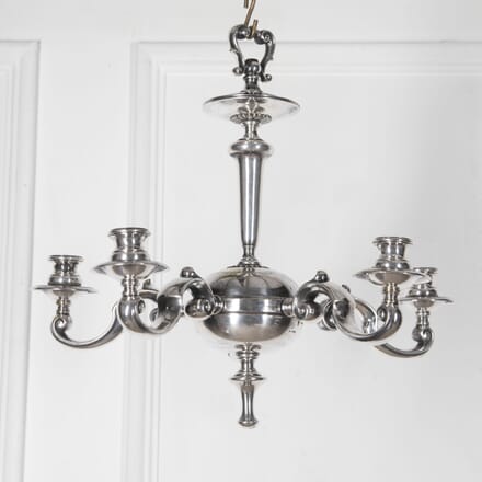 20th Century Silver Plated French Chandelier LC2126188