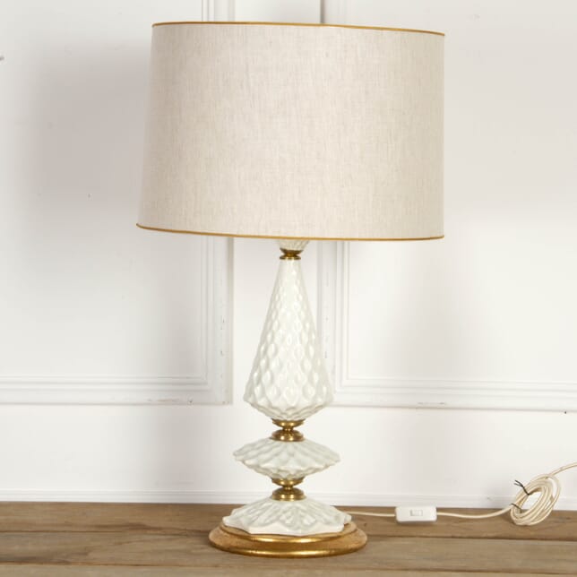 Spanish White Ceramic Table Lamp LT7917543