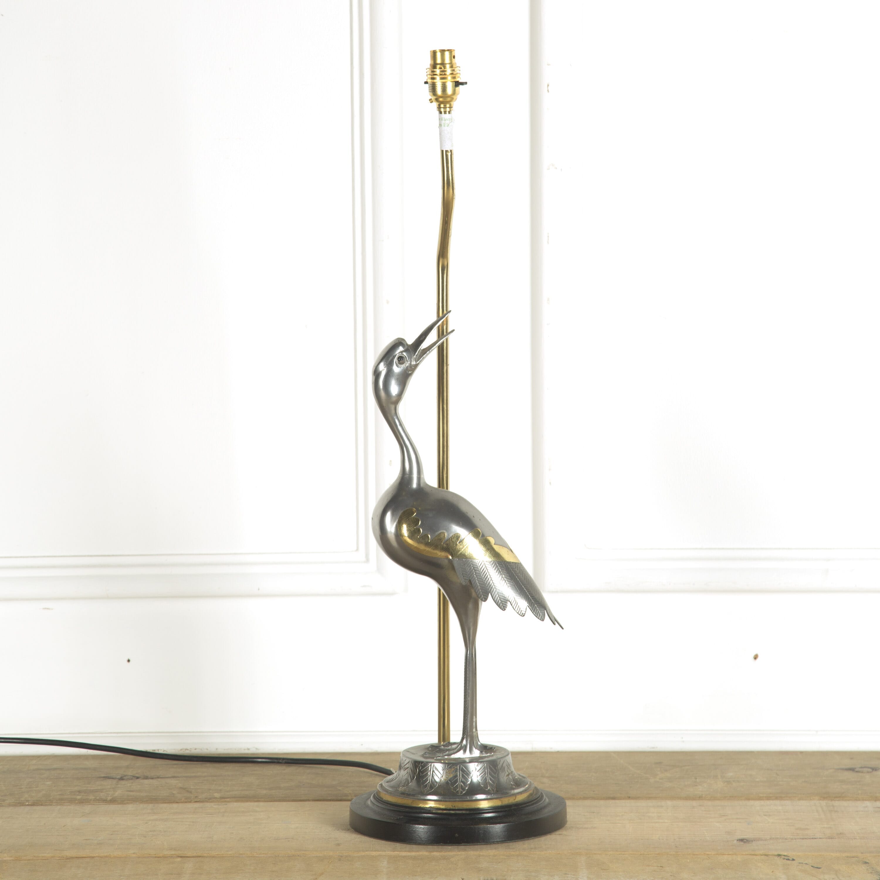 Stork Lamp Lorfords Antiques, Stork Table Lamp