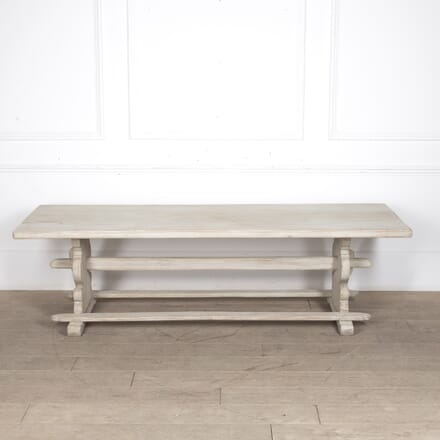 Swedish Oak Coffee Table with Lime Wash Finish CT4422425