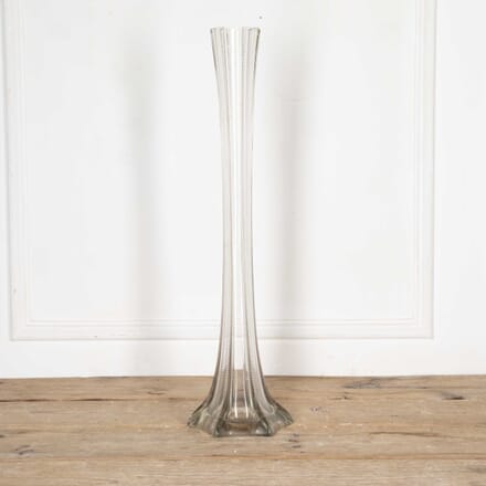 Tall Mid-Century French Glass Vase DA1527729