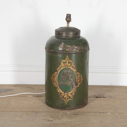 19th Century Tea Canister Lamp LL0824623