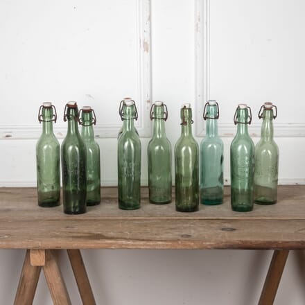 Collection of Ten Late 19th Century French Beer Bottles DA3425964
