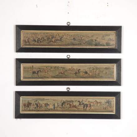 Three Horse and Hounds Prints WD2515939