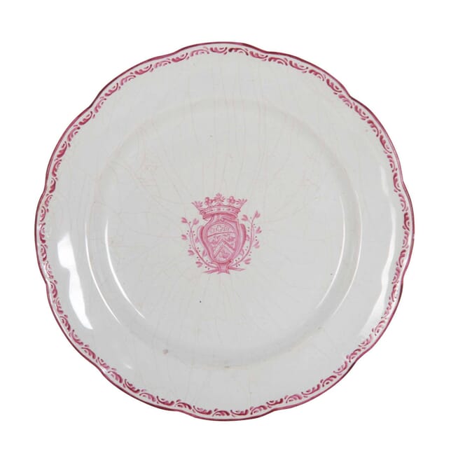 18th Century Faience Plate