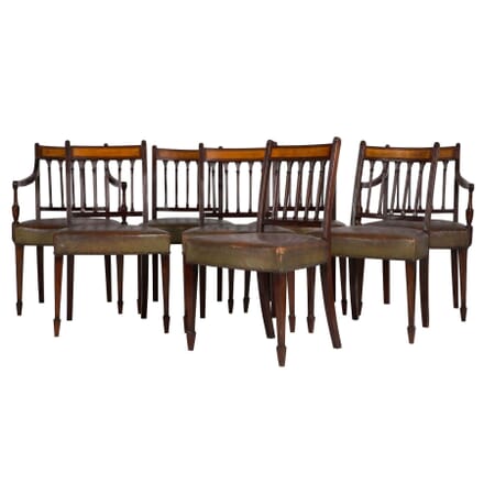 Set of 8 George III Dining Chairs CH2810638