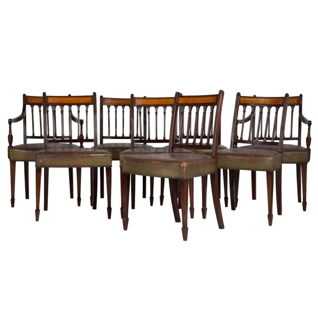 Set of 8 George III Dining Chairs