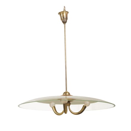 Brass and Glass Ceiling Light LC3057513