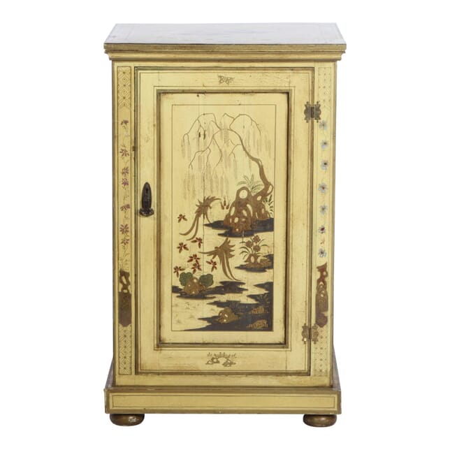 Chinoiserie Pedestal Cabinet c.1910