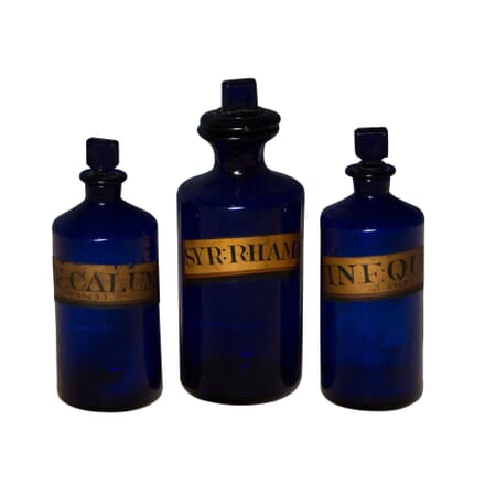 Set of Three Chemist Bottles DA3555711