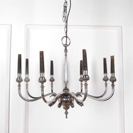 Elegant Silver Plated Eight Arm Chandelier LC2162112