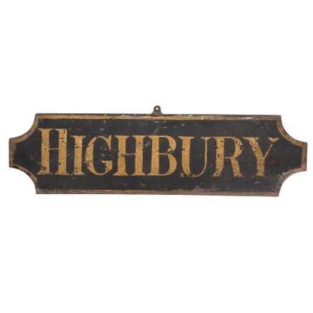 Highbury Sign DA2012375
