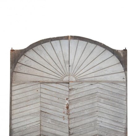 Oak Carriage Doors From Chateau in the Loire DA021873