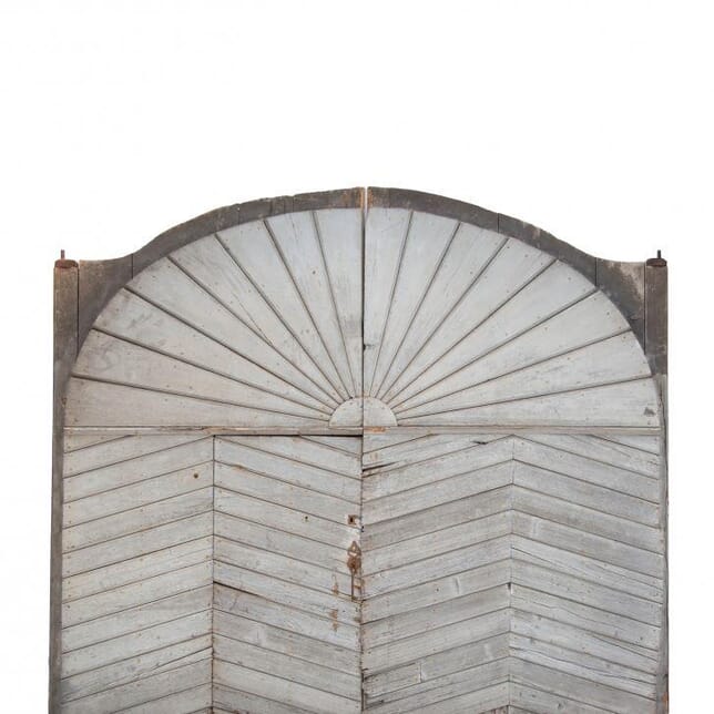 Oak Carriage Doors From Chateau in the Loire