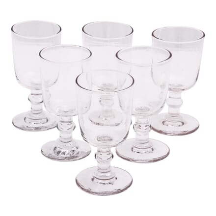 Six French Bistro Wine Glasses DA151505