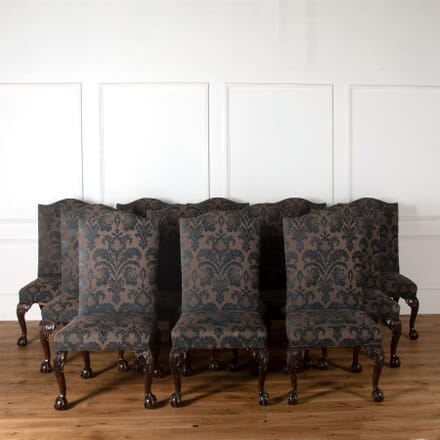Fine Set of Twenty-One George II Style Dining Chairs CD277406
