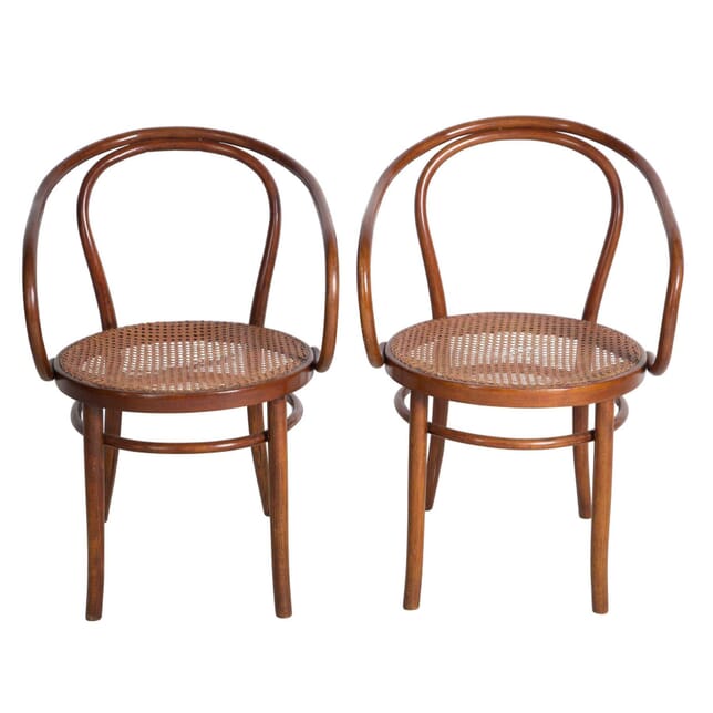 Pair of Thonet 6009 Bentwood Armchairs