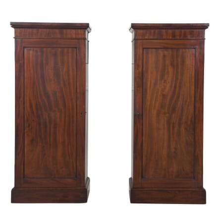 Pair of Mahogany Pedestal Cupboards OF0357333