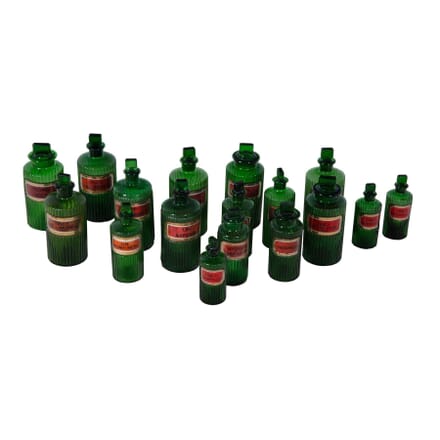 Collection of English Apothecary Bottles DA3554100