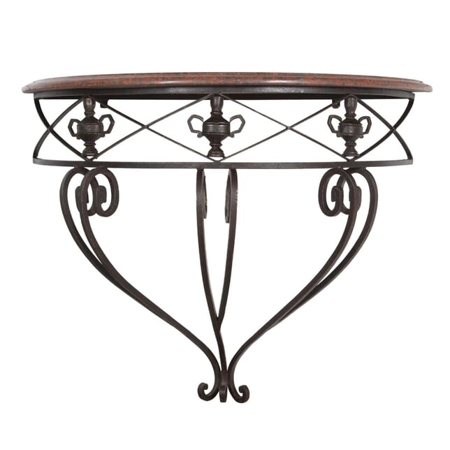 French Demi Lune Table