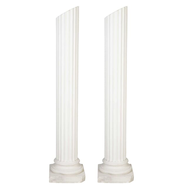 Pair of French Column Uplighters LF4513102