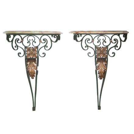 Pair of Wall Mounted Console Tables TC5257142