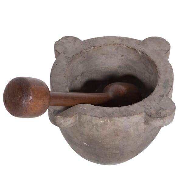 Large Marble Pestle and Mortar