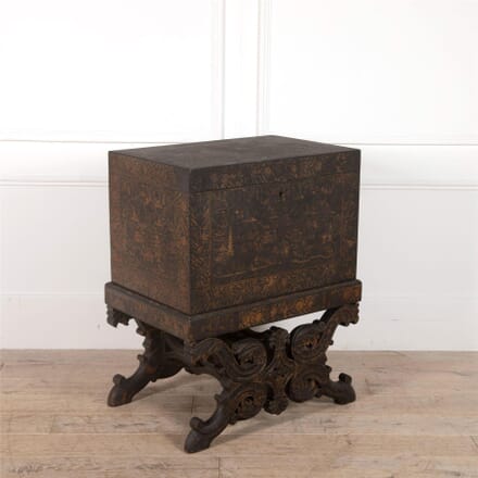 19th Century Indian Chinoiserie Chest On Stand CC0962372