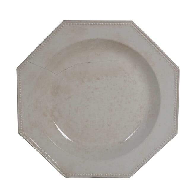 19th Century Creamware Platter