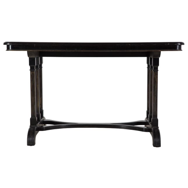 Victorian Ebonised Centre Table