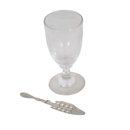 Wine Glass and Absinthe Spoon DA4413116