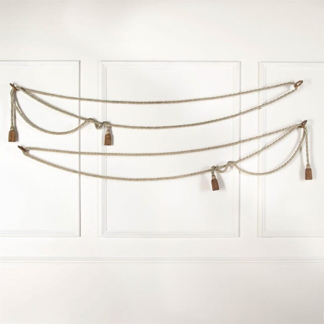 Decorative Metal Rope Twist Design Pelmets