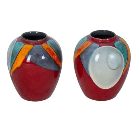 Pair of Poole Pottery Vases DA2853538