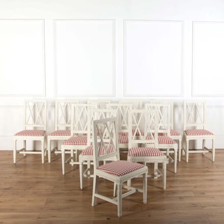 Twelve Swedish Dining Chairs CD9915009